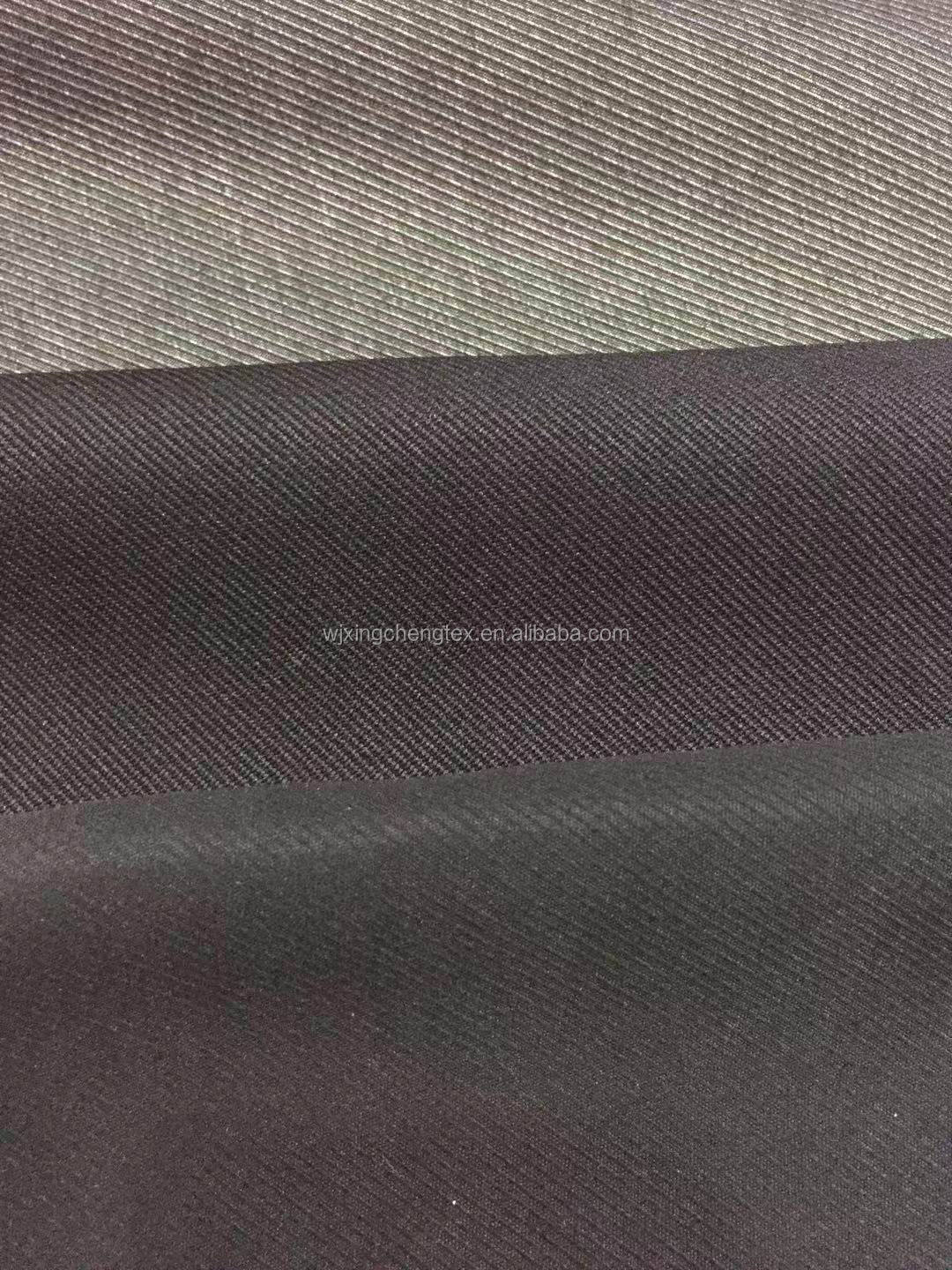 Poly Twill Gabardine Fabric for Women's Workwear Medium Weight ISO9001 Certified