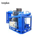 Touch Screen Panel 20 Ton Big Tube Ice Making Machine In Chemistry Industry