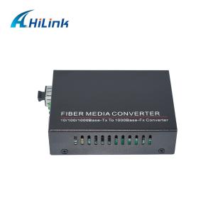 Wholesale 10/100/1000M Tx To 1000M SFP Media Converter 12V DC Power Supply For Fiber Networks from china suppliers
