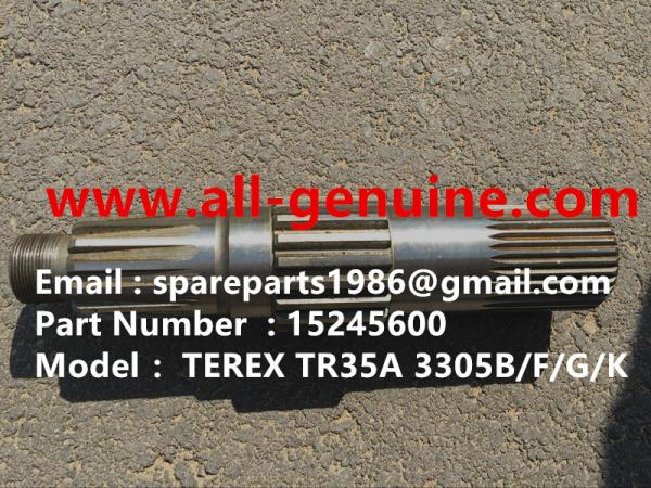 15245600 SHAFT TEREX NHL CUMMINS ALLISON 3303 3305 3307 TR35A TR50 TR60 TR100