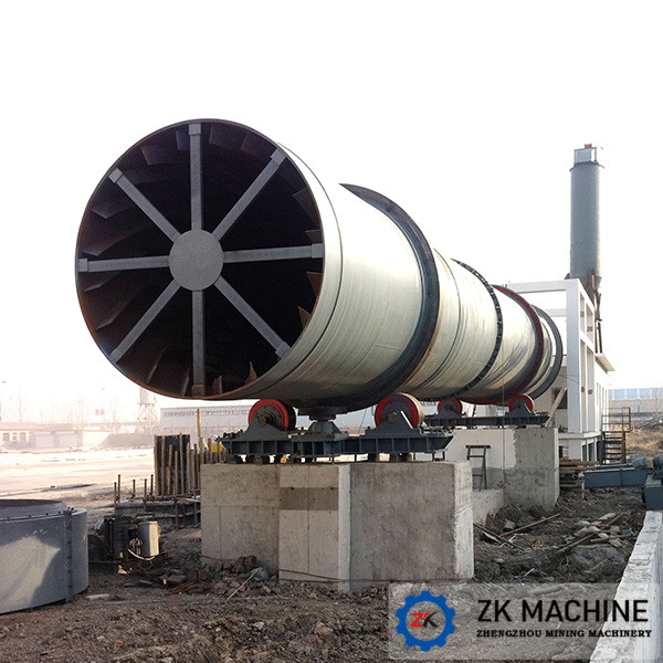 Mud Sludge Industrial Rotary Dryer Energy Saving Superior Performance