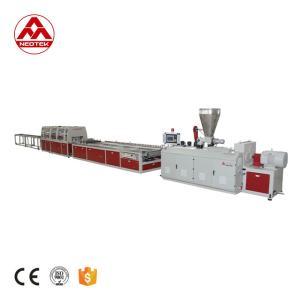 Wholesale 32.9 rpm Screw Speed PVC Based WPC Extrusion Line Manufactured for Manufacturing Plant from china suppliers