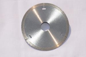 Wholesale Accurate Cutting Continuous Rim Diamond Blade , Wet Saw Blade For Ceramic Tile from china suppliers