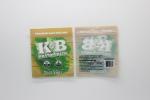 3 Side Sealed Zipper Packaging Pouch Food Packaging Bag With Tear Notch