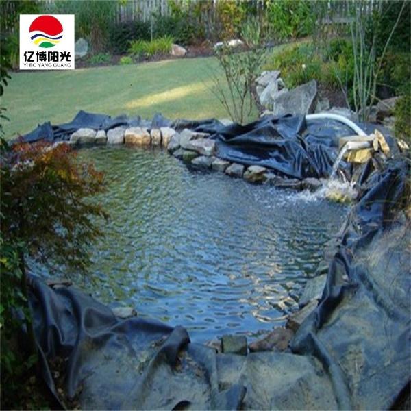 0.5mm 0.75mm HDPE Geomembrane Fish Farm Pond Liner for Aquaculture Smooth