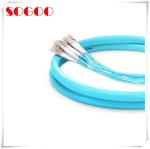 12 Fibers OM4 Multi Fiber Pre Terminated Fiber Breakout Cable
