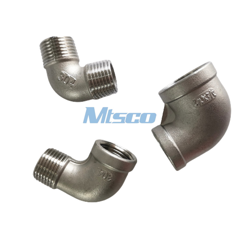 ASTM A351 CF8M Male Female Thread Reducing Elbow Casting Pipe Fittings