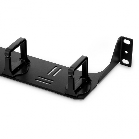19 Inch 1U Plastic Rings Network Cable Organizer for Networking System Customizable