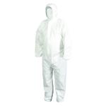 Microporous Protection Disposable Body Suit , Disposable Protective Suit Fire