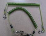 Stainless Steel Wire Rope Protection for Tools Transprent Green Color
