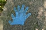 High Elasticity Blue Color Disposable TPE Gloves
