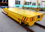 Metal industrial electric rail turntable handling wagon for steel plate or matel