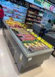 Horizontal Fruit Cooling Cabinet Vegetable Display Chiller For Supermarket