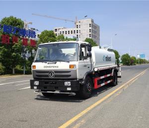 China Dongfeng Spray Water Tanker Truck 10000 Liter 10m3 6 Wheeler on sale