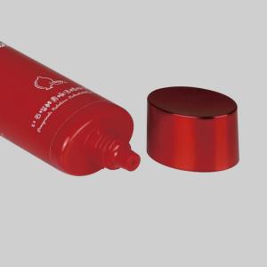 Wholesale 30-60ml Custom Cosmetic Plastic Tube Empty Plastic Squeeze Liquid Foundation Cream Oval from china suppliers