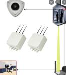 CCTV Cable Luxury Private Elevator 1350KG 8 Passenger Lift
