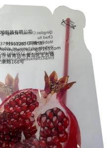 Wholesale 180ml Three Side Free Shaped Printed Bag for Liquid Food With Straw from china suppliers