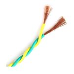 0.75/1/1.5/2.5mm2 PVC Insulated Twisted Pair Electric Wires for Flexible