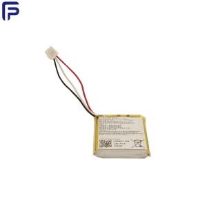 Wholesale Lithium Ion Wearable Device Battery 800mA 300 Times Cycle Life ODM For Smart Helmet from china suppliers