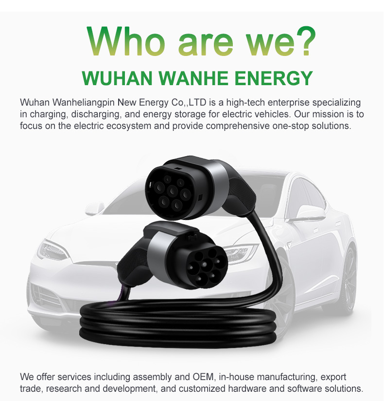 Type 2 To Type 2/GBT Multi Fast Quick EV Charger Station Plug Electric Car Charging Cable