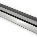 White Internal PP Profile Channel Plastic Extrusion Single Color Door Weather