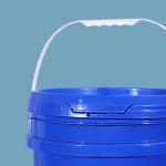 Nozzle Spout Cover 20L Plastic Bucket for Lubricant and Water Translucent