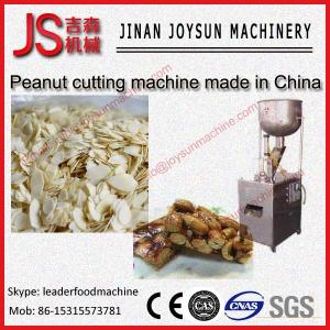 Wholesale Adjustable Peanut / Almond Slicer Machine Peanut Cutting Machine 300kg / h from china suppliers