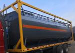 45000 Liters ISO Tank 40 Ft Q235B Hydrochloric Acid Chemical Storage