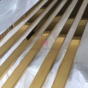 Wholesale Brushed Gold Electroplating Furniture Color Palette SS 2.7m from china suppliers