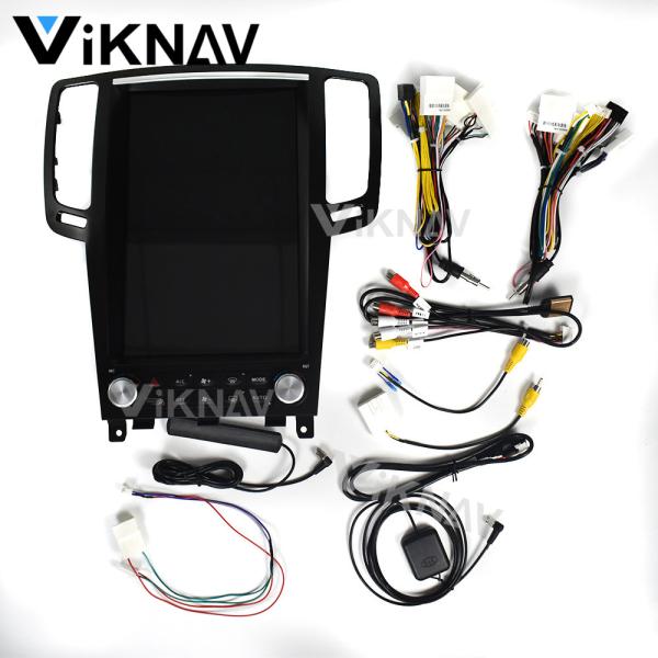 Viknav Car Radio For Infiniti G25 G37 (2004-2013)12.1 Inch Android13 Rear View Navigation GPS Original Car Function