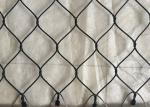 AISI 316 Grade Black Oxide Wire Rope Mesh Ferruled And Knotted Type