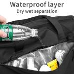 OEM Custom Logo Travel Duffel Backpack Garment Duffle Bag Multi Storey