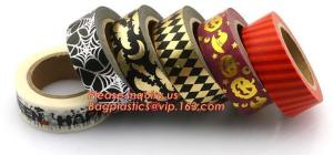Wholesale Gold Foil Label Tape Label Sakura Diy Scrapbooking Masking Craft Gift Decorative from china suppliers