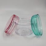 Mini Transparent Plastic PS Eye Face Cream Pot Cosmetic Packaging 3g 5g 10g 15g