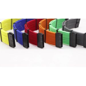 Buy cheap PSU Cable Extension Male To Female Sleeved Cable Extension Kit 18AWG 30cm For from wholesalers