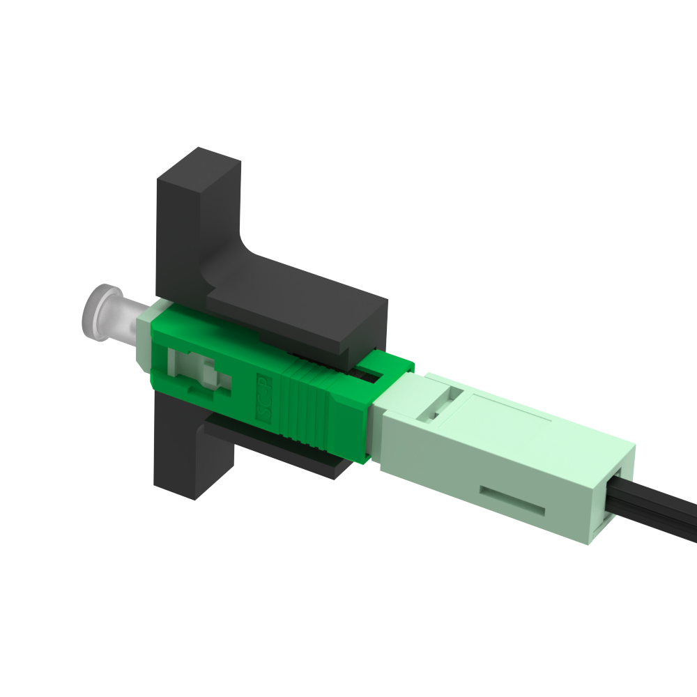 Simplex SC APC Fiber Optic Fast Connector 5 Used for Wired LAN Network Field Assembly