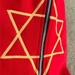 Custom French Terry Streetwear Full Face Zip up Hoodie Binding Embroidery Patch