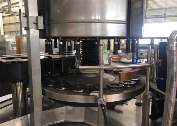 380V Automatic Beer Bottle Cold Glue Labeling Machine 3000KGS Bottle Labeling