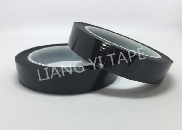 Mylar Film Electrical Adhesive Tape , Flame Retardant Insulation Black