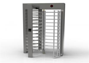 China 316SS Pedestrian Rotating Full Height Turnstile With LED Direction Indicators on sale