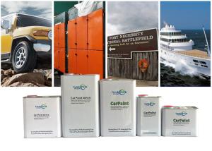 Wholesale Anti Rust Ship Metallic Car Paint Colors , Acrylic Transparent Car Paint from china suppliers