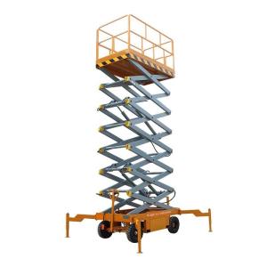 Wholesale 2T Mobile Scissor Lift 6 Meter Industrial Scissor Lift Aerial Work Platform from china suppliers