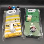 Wholesale Portable 5L 10L Water Bag With Dispenser Valve Stand Up Plastic Spout