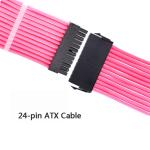 Extension Cable ATX 24pin*1 4+4Pin EPS*1 6+2Pin PCIE*2 Sleeved Power Supply