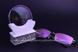 Wholesale Multiple Focus Standard Progressive Lens Blank , AR Coating Anti Glare 1.56 Lens Blanks from china suppliers