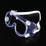 Transparent Corrosion Resistant Medical Safety Goggles Anti Fog Anti Virus