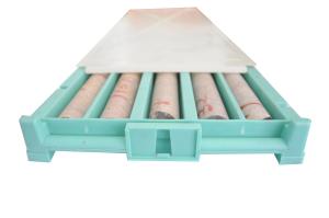 Wholesale Light Green Plastic Core Tray With Recycled Plastic Material High Strength from china suppliers