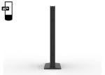 55 Inch 4K Free Standing Interactive Signage Display Double Sided Touch Screen