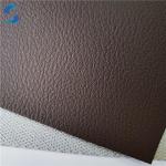 Woven Backing PVC Leather Fabric synthetic leather fabric rolls functional