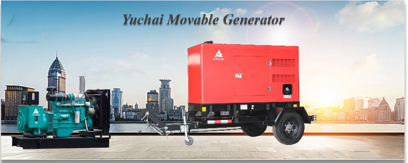 Electrical Equipment 140KW 175KVA Generator Set With Yuchai Diesel Engine Generator
